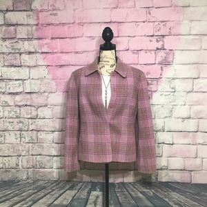 Pink & Grey Susan Bristol blazer size 10
